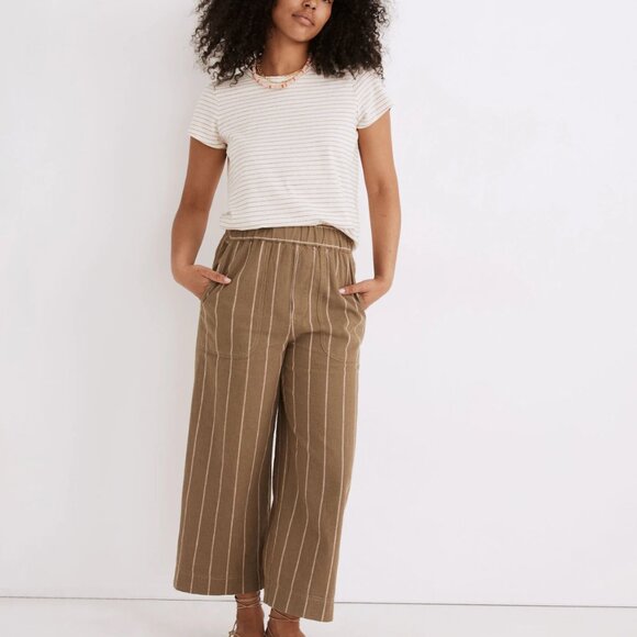 Madewell Hutson Linen Pull-On Pants - Picture 3 of 3